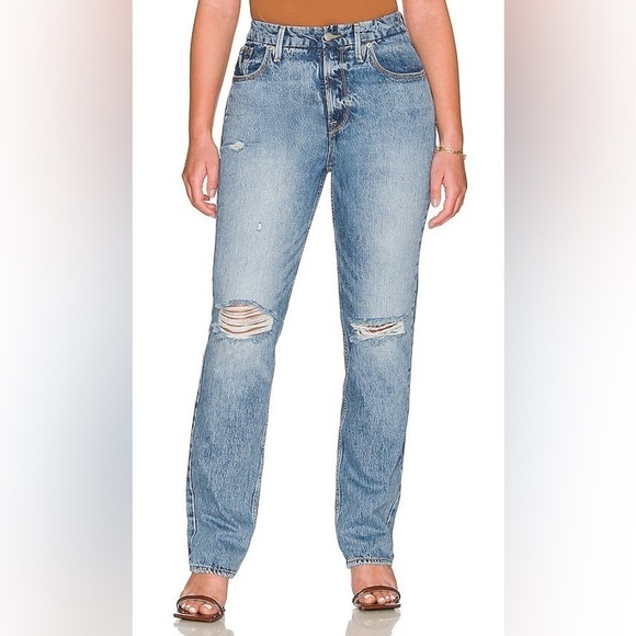 Good American Good '90s Icon In Blue065 Size 4 - Picture 4 of 10